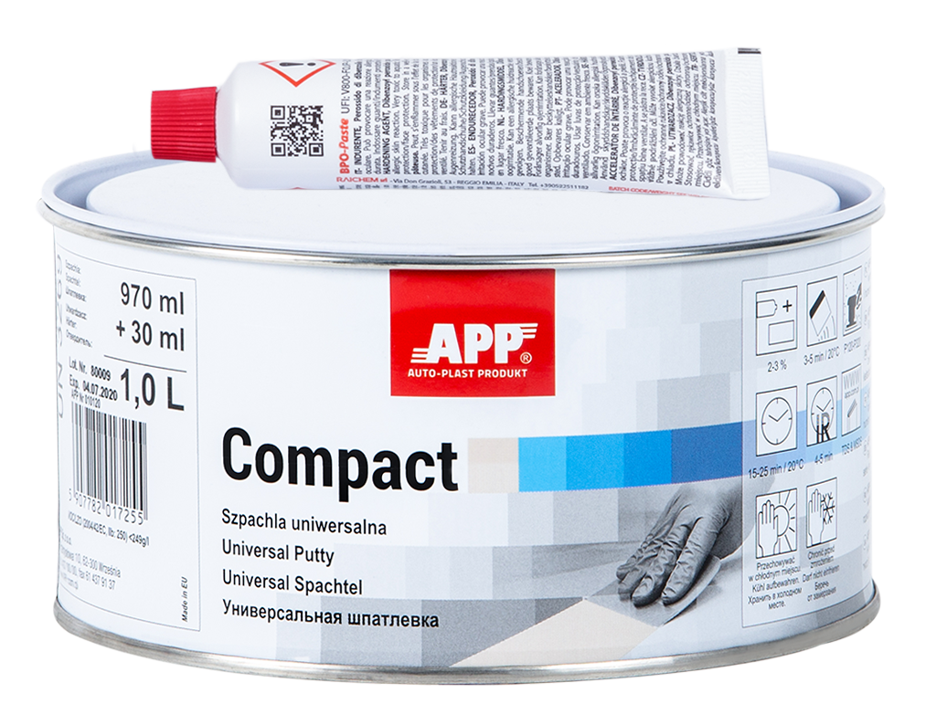 APP Compact - Univerzálny ľahký polyesterový tmel
