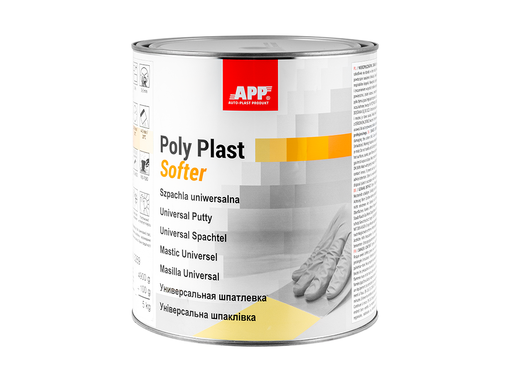 APP Poly Plast Softer - Univerzálny polyesterový tmel
