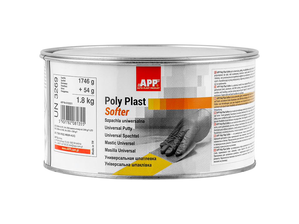 APP Poly Plast Softer - Univerzálny polyesterový tmel