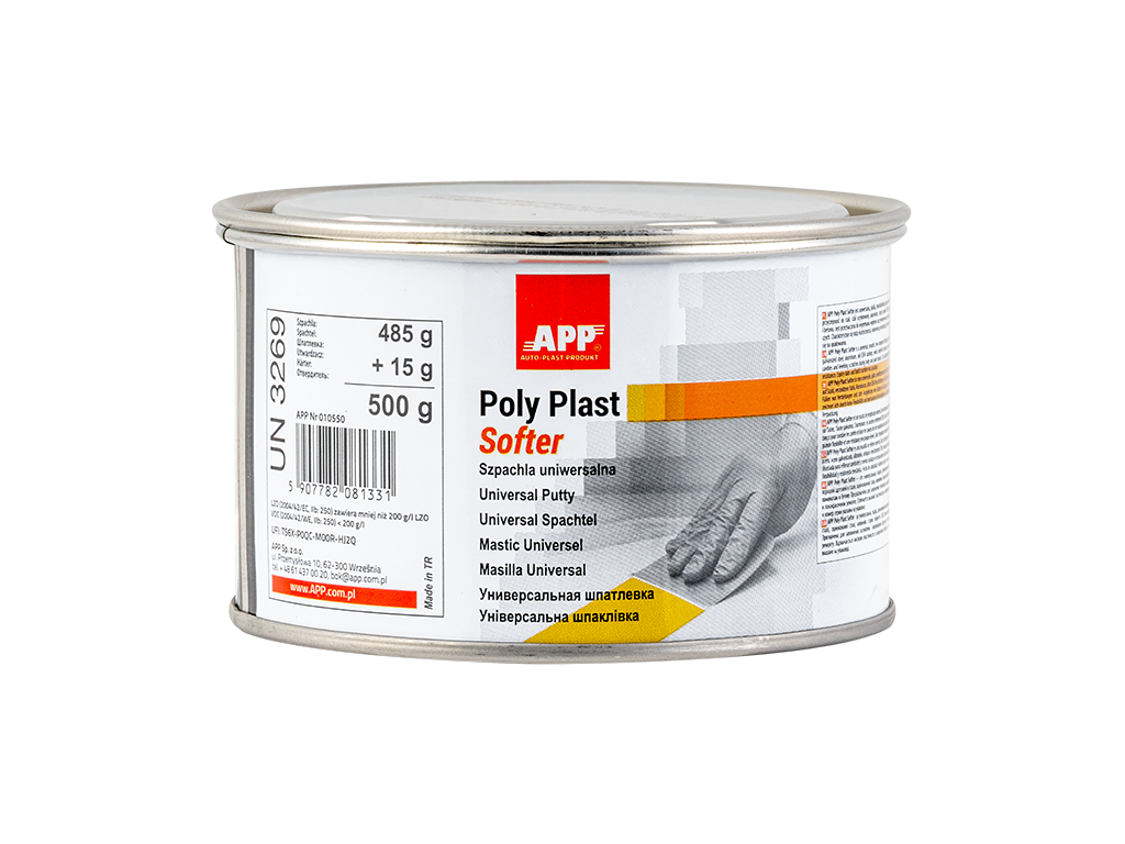 APP Poly Plast Softer - Univerzálny polyesterový tmel