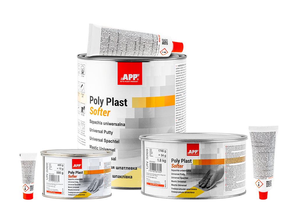 APP Poly Plast Softer - Univerzálny polyesterový tmel