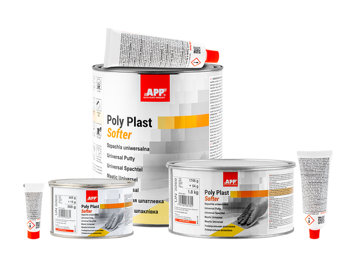 APP Poly Plast Softer - Univerzálny polyesterový tmel