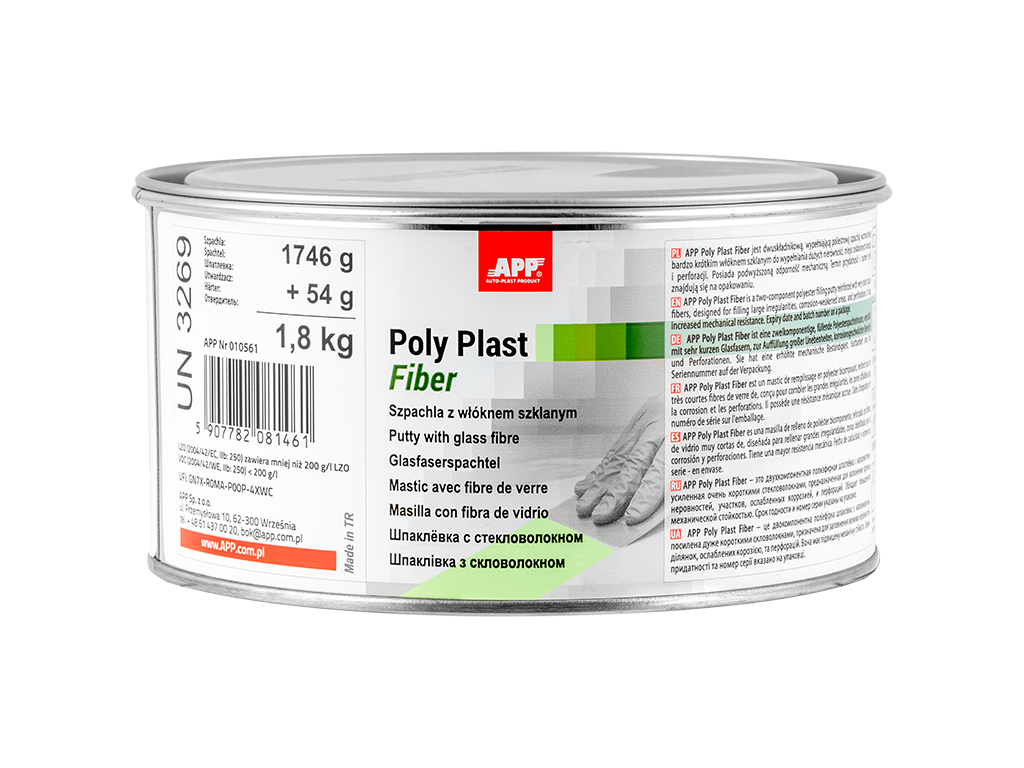 APP Poly Plast Fiber - Polyesterový tmel so skleneným vláknom