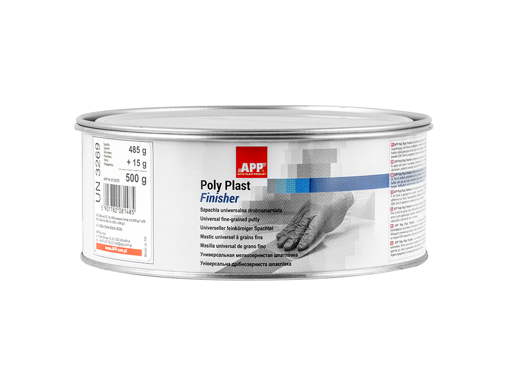 APP Poly Plast Finisher - Jemnozrnný univerzálny polyesterový tmel