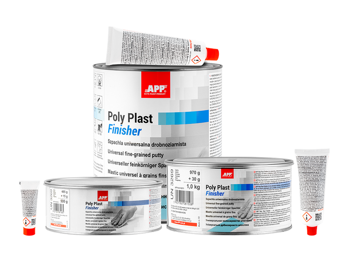 APP Poly Plast Finisher - Jemnozrnný univerzálny polyesterový tmel