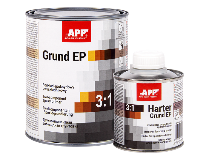APP Grund EP 3:1 + tužidlo – Sada dvojzložkového epoxidového základu