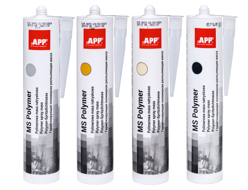 APP MS Polymer – Striekateľná polymérová tesniaca hmota 290 ml