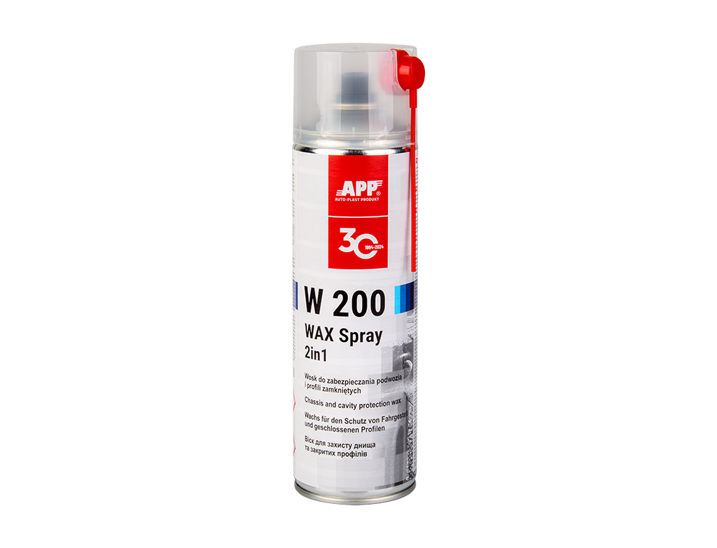 APP W200 Spray – Ochranný vosk na podvozok a dutiny