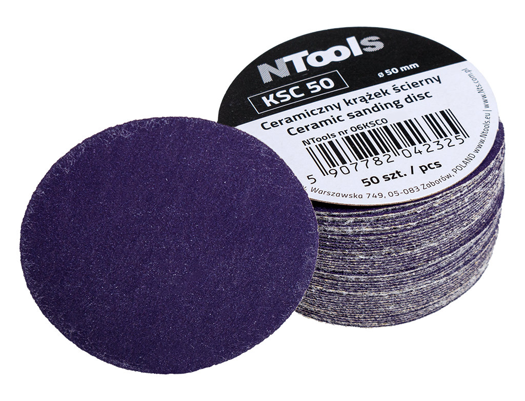 NTools KSC 50 - Keramický brúsny kotúč 50 mm