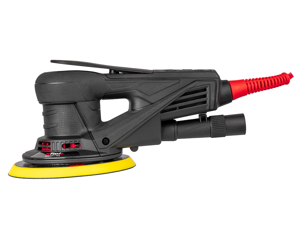 NTools ROS II 02E / 05E – Bezuhlíková elektrická excentrická brúska Ø150 mm