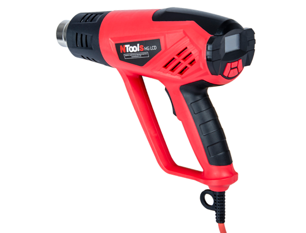 NTools HG LCD – Teplovzdušná pištoľ s LCD displejom 2000 W