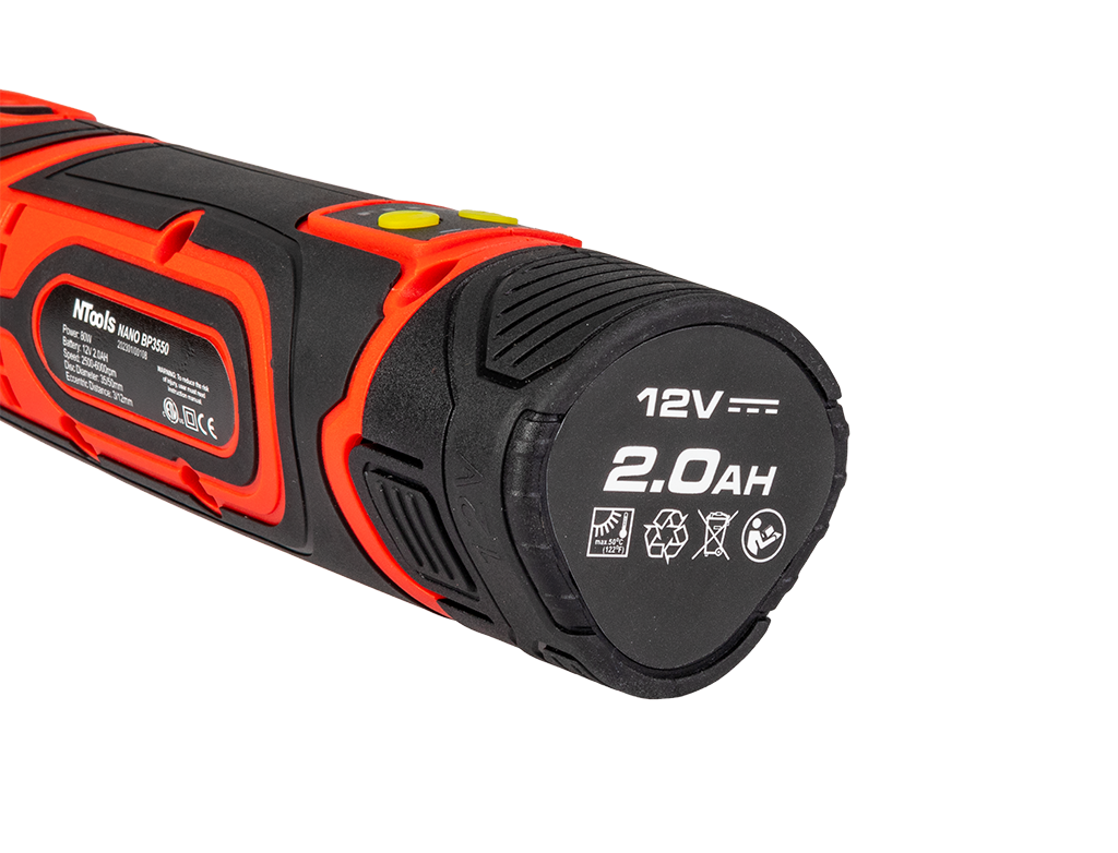 NTools NANO BP3550 - Aku mini leštička 12 V / 80 W