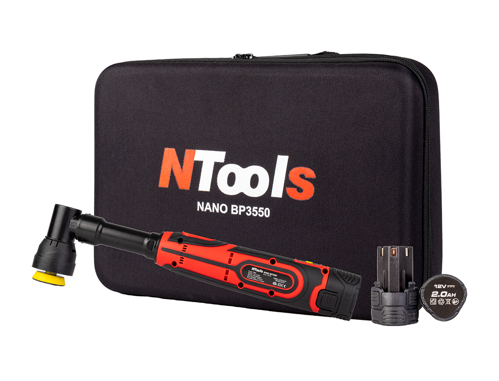 NTools NANO BP3550 - Aku mini leštička 12 V / 80 W