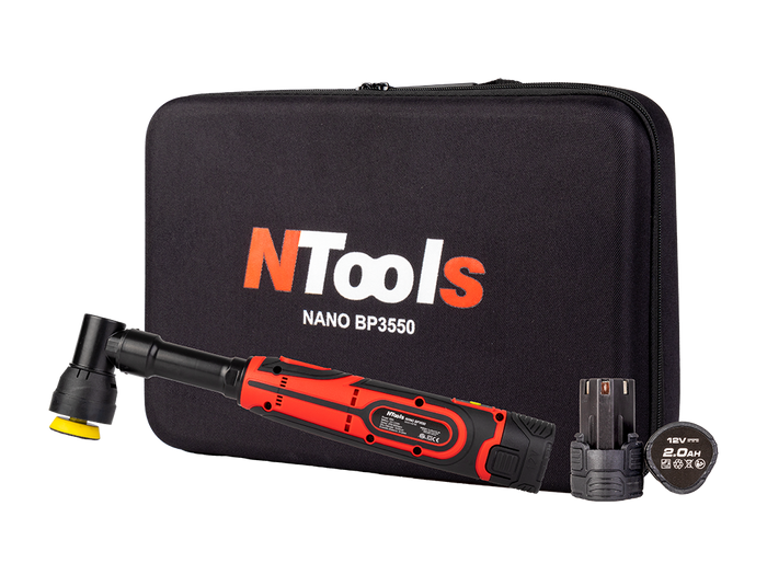 NTools NANO BP3550 - Aku mini leštička 12 V / 80 W