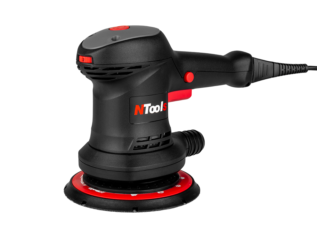 NTools SWR 03E / 05E – Elektrická excentrická brúska Ø150 mm