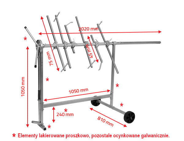 NTools Standard - Otočný lakovnícky stojan