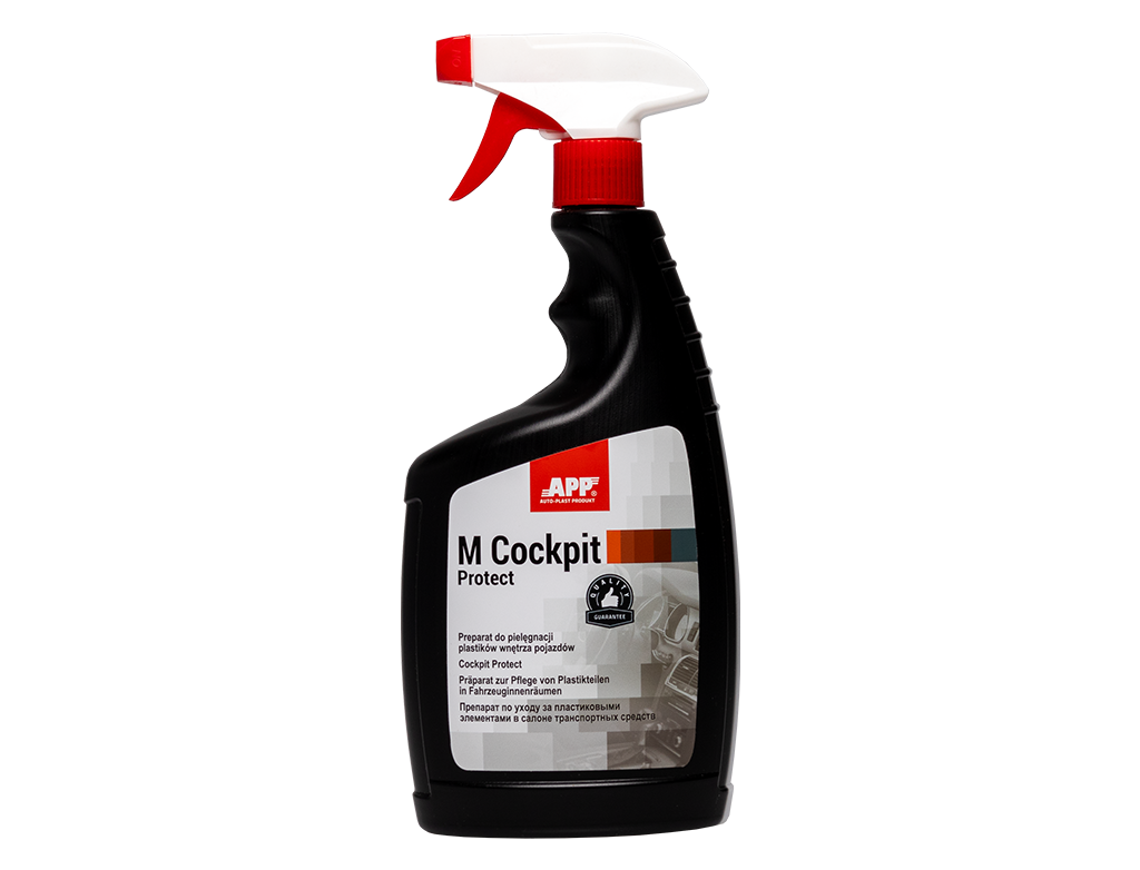 APP M COCKPIT PROTECT – Prípravok na ošetrenie plastov v interiéri