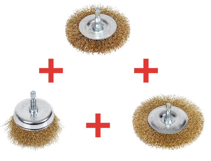 NTools Wire Brush - Drôtená kefa do vŕtačky