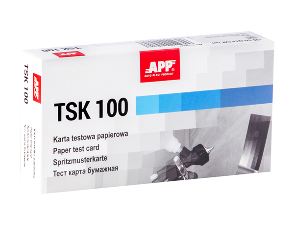 APP TSK 100 – Papierové testovacie karty na nástrek