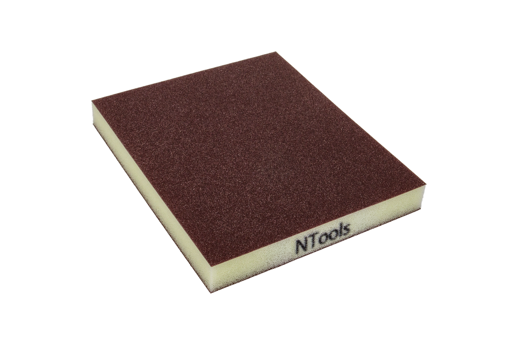 NTools GSD – Obojstranná brúsna hubka 120 × 100 × 13 mm