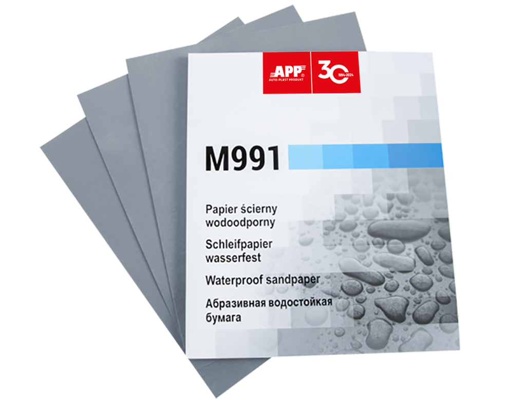 APP M991 - Vodoodolný brúsny papier
