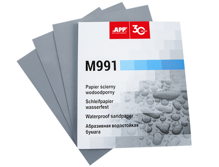APP M991 - Vodoodolný brúsny papier