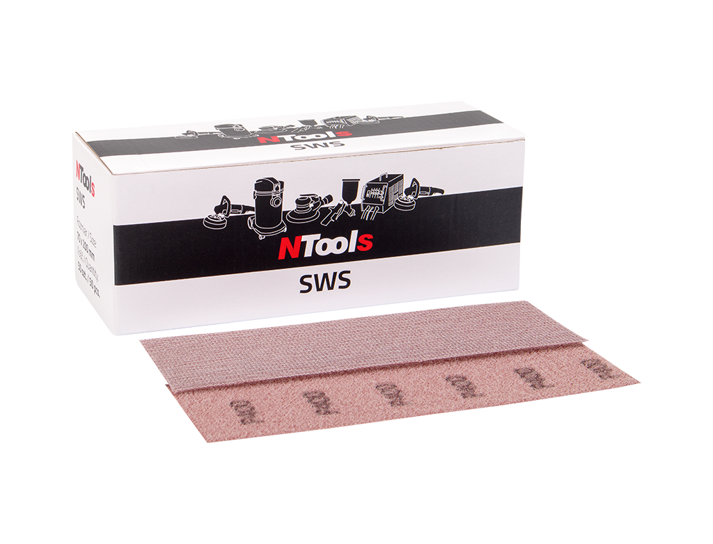 NTools SWS - Brúsna sieťka na suchý zips